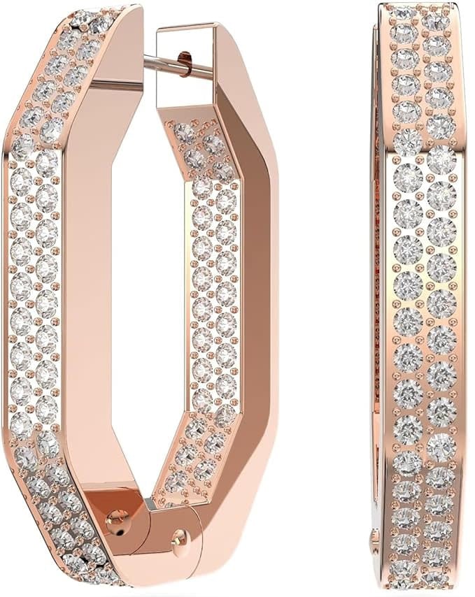 Swarovski Swarovski Oorbellen 5634993 Dextera met Rosé Plating Divers