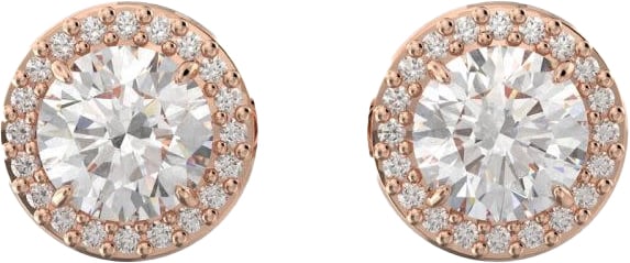 Swarovski Swarovski Oorbellen 5636275 Constella met Rosegouden Plating Goud