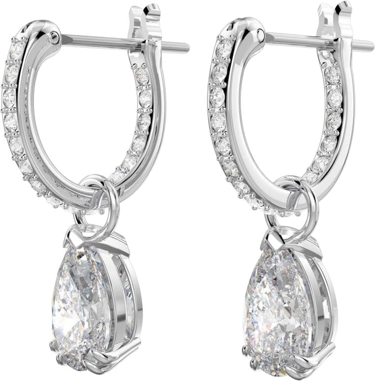 Swarovski Oorbellen 5636716 Stilla Pear Zilverkleurig Zilver