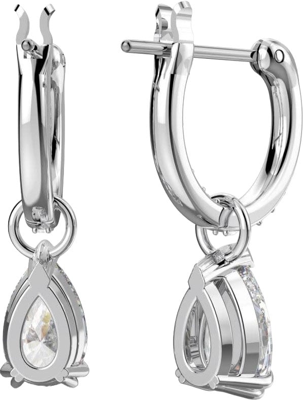 Swarovski Oorbellen 5636716 Stilla Pear Zilverkleurig Zilver