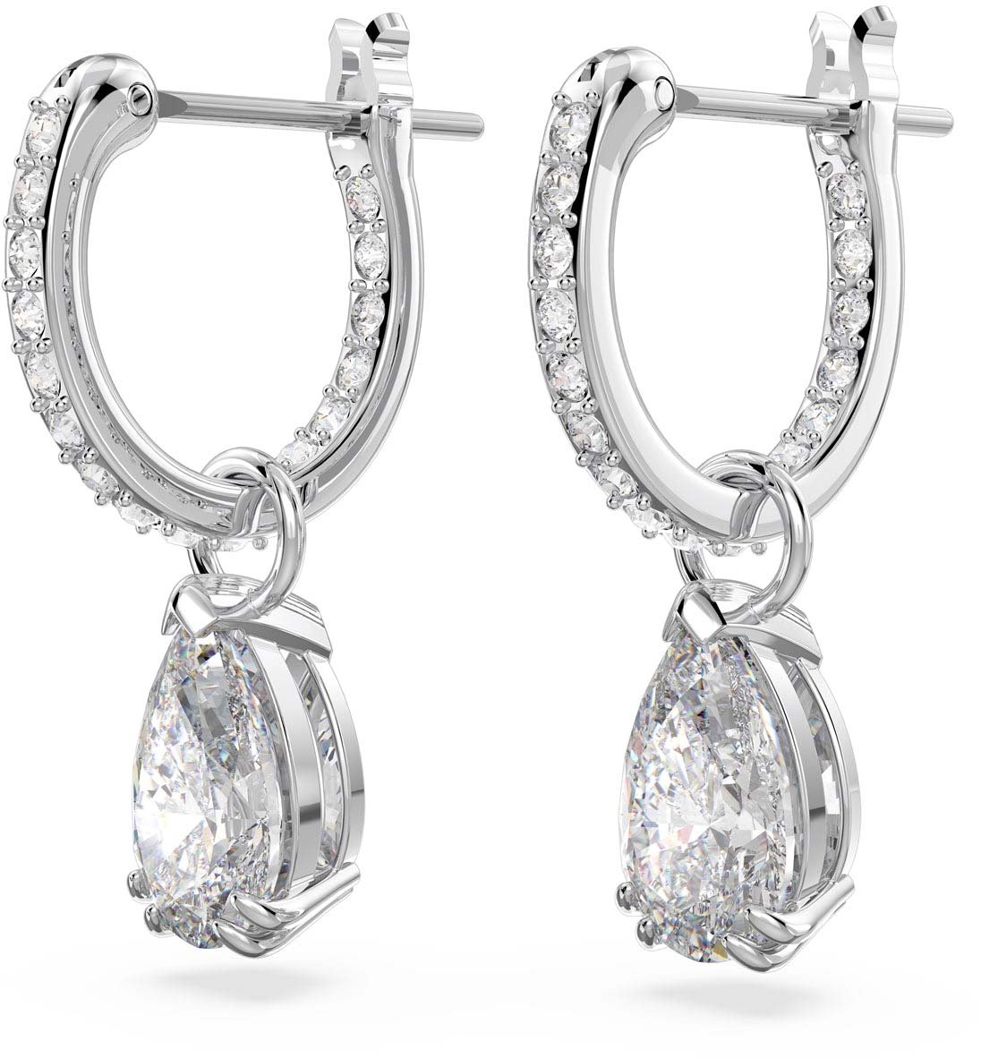 Swarovski The Basics Oorknoppen met Kristal Zilver