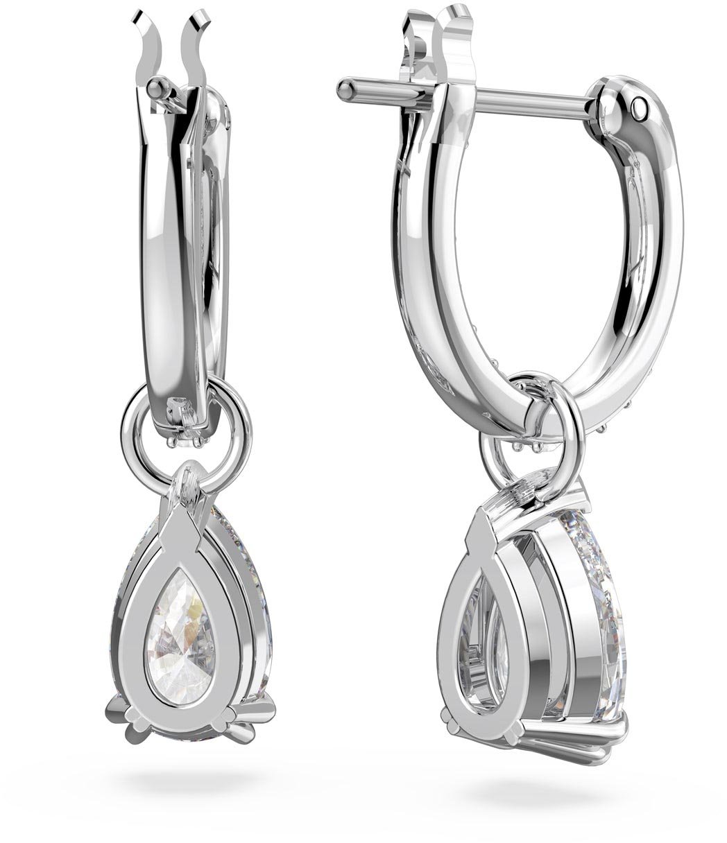 Swarovski The Basics Oorknoppen met Kristal Zilver