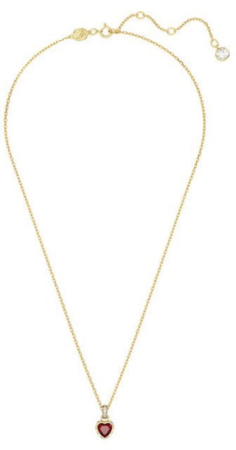 Swarovski Swarovski Collier 5648750 Chroma Hart, Rood, Goudkleurige toplaag Divers