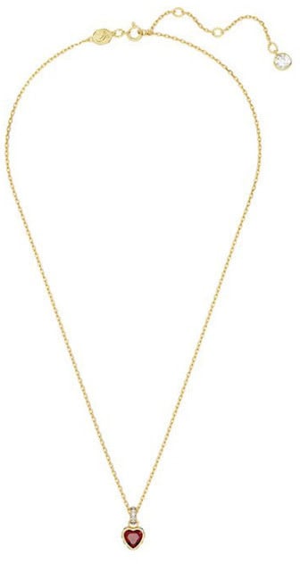 Swarovski Swarovski Collier 5648750 Chroma Hart, Rood, Goudkleurige toplaag Divers