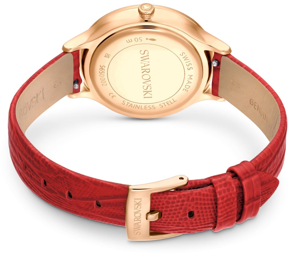 Swarovski Octea Nova 33mm Quartz Watch Rood