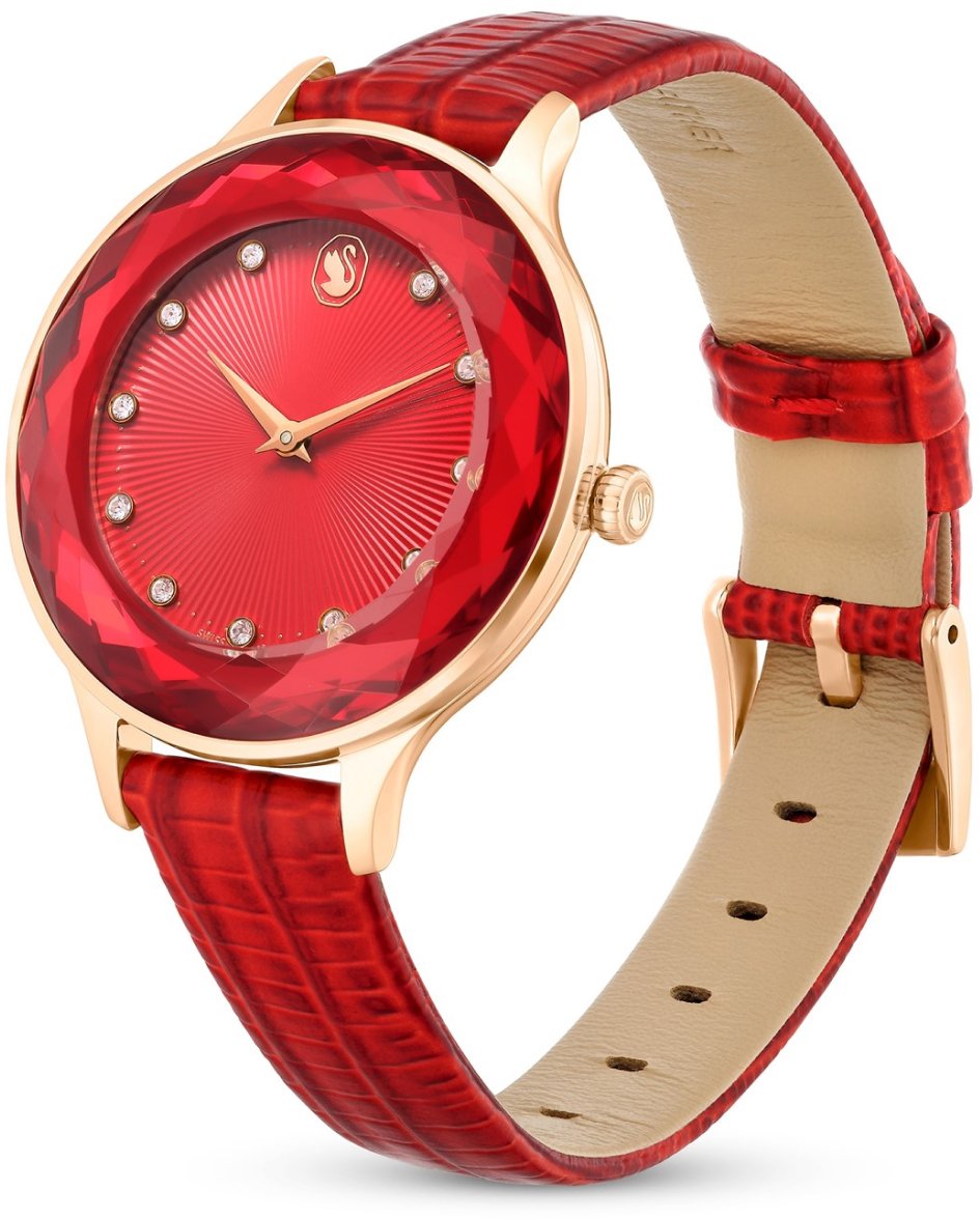 Swarovski Octea Nova 33mm Quartz Watch Rood