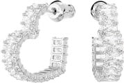 Swarovski Swarovski Oorbellen 5653170 Matrix Zilverkleurig Hart Zilver