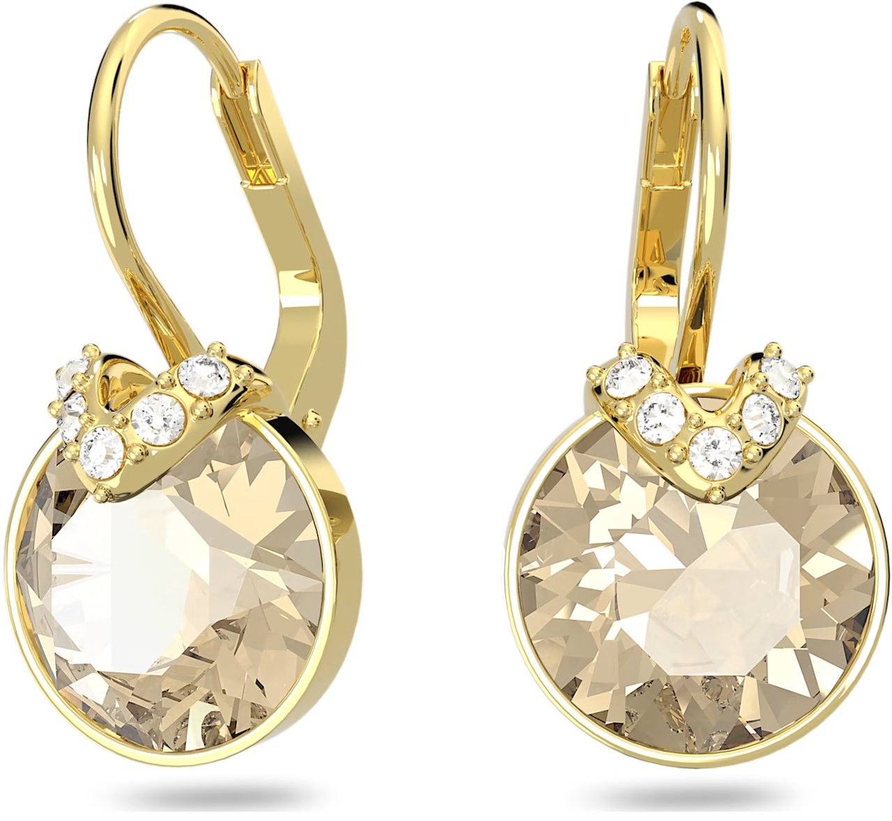 Swarovski Swarovski Oorbellen 5662093 Bella met Geelgouden Plating Goud