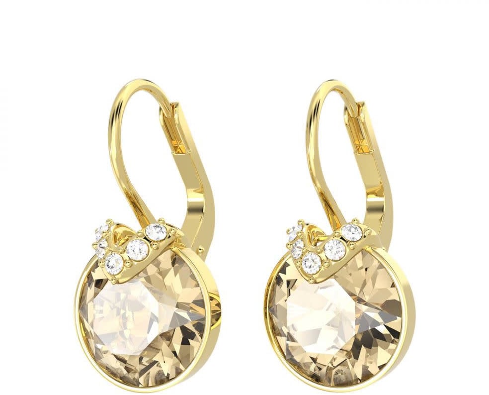 Swarovski Swarovski Oorbellen 5662093 Bella met Geelgouden Plating Goud