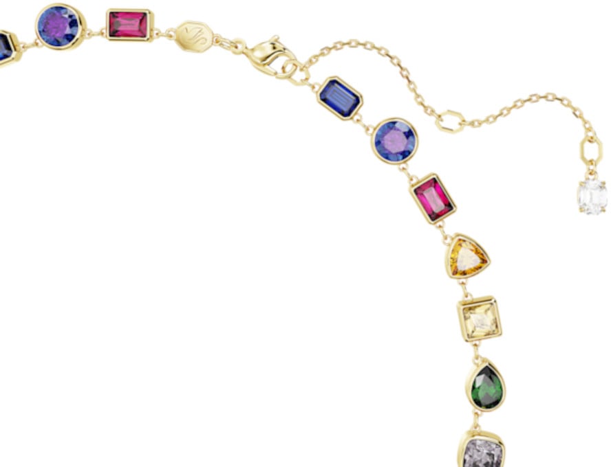 Swarovski Stilla Ketting met Kristal Goud