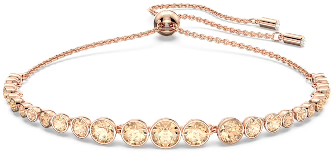 Swarovski Swarovski Armband 5663393 Emily met Roségouden Plating 16-20cm Divers