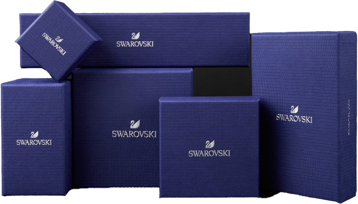 Swarovski Mesmera Oorknoppen met Kristal Zilver