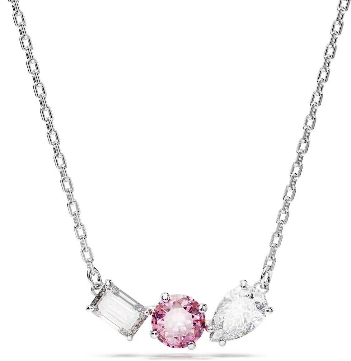 Swarovski Swarovski Collier 5668275 Mesmera Zilverkleurig 38-42cm Zilver