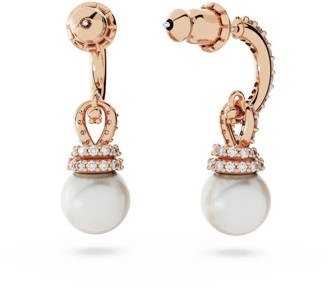 Swarovski Swarovski Oorbellen 5669524 Orginally met Rosegouden Plating en Parel Divers
