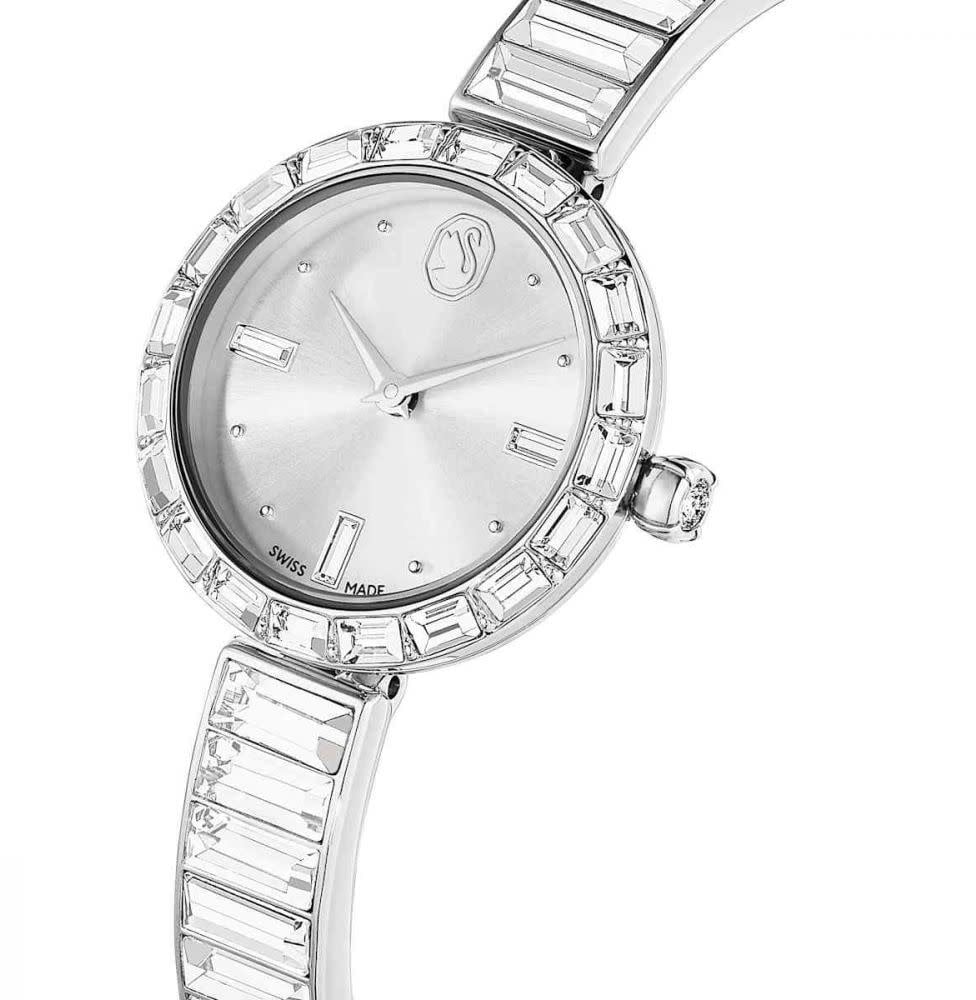 Swarovski Swarovski Horloge 5677487 Matrix Bangle Staal met Swarovski Kristallen 25mm Divers