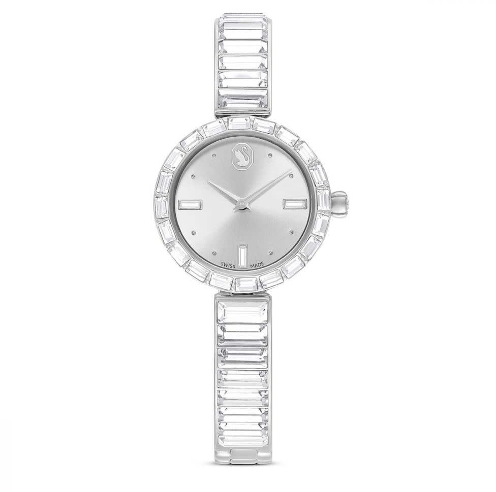 Swarovski Swarovski Horloge 5677487 Matrix Bangle Staal met Swarovski Kristallen 25mm Divers