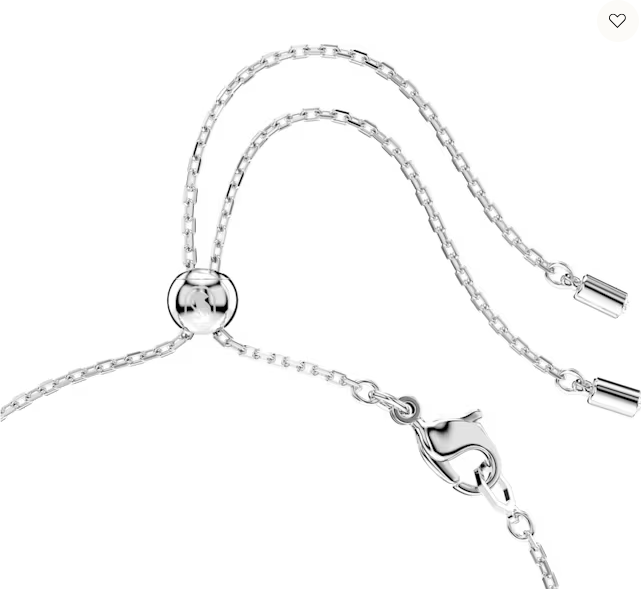 Swarovski Swarovski Collier 5679939 Idyllia Zilverkleurig 38-42cm Divers