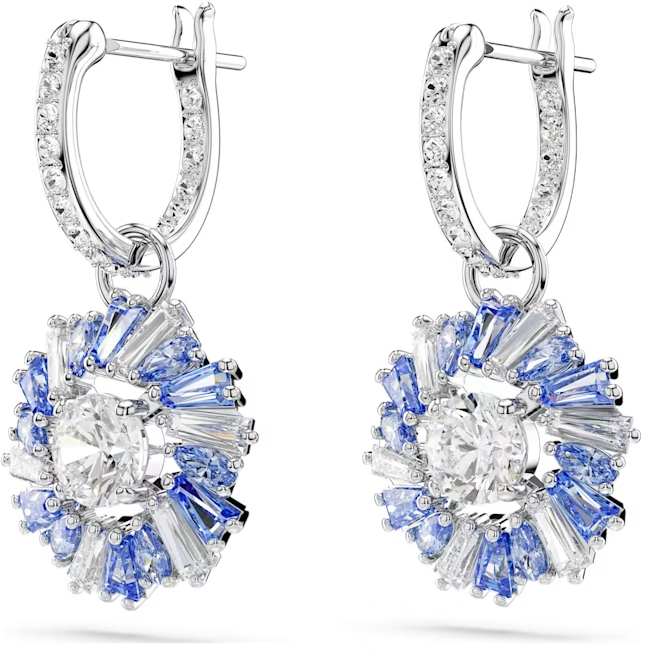 Swarovski Swarovski Collier 5680016 Idyllia Blauwe Bloem Zilver