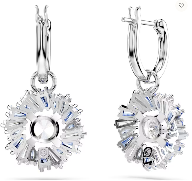 Swarovski Swarovski Collier 5680016 Idyllia Blauwe Bloem Zilver