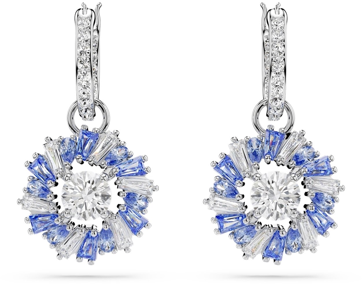 Swarovski Idyllia Oorringen met Kristal Zilver