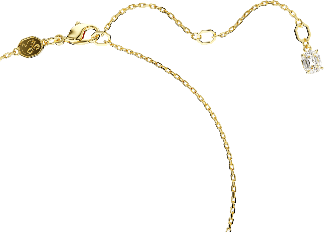 Swarovski Una Ketting met Kristal Goud