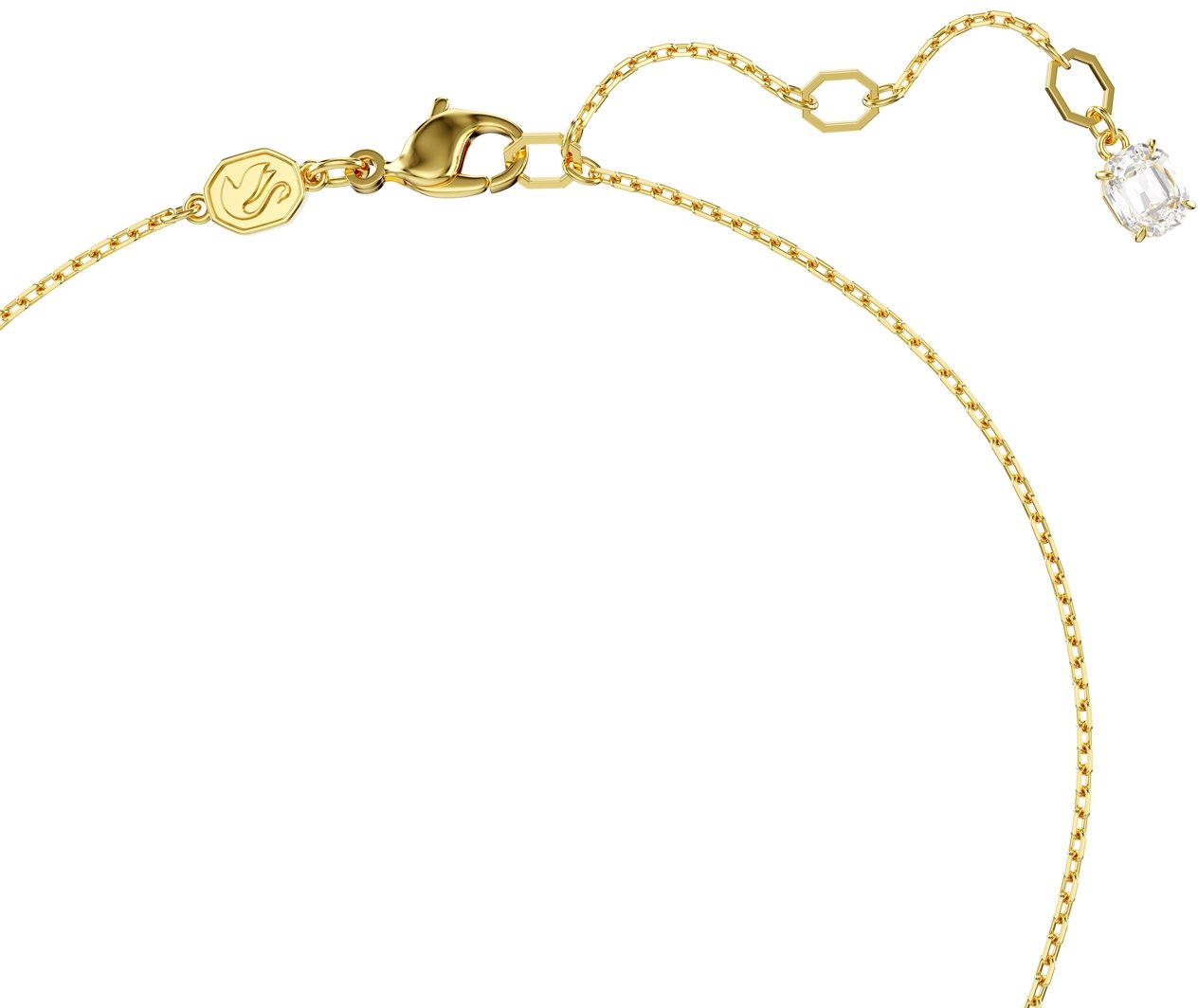 Swarovski Hyperbola Ketting met Kristal Goud