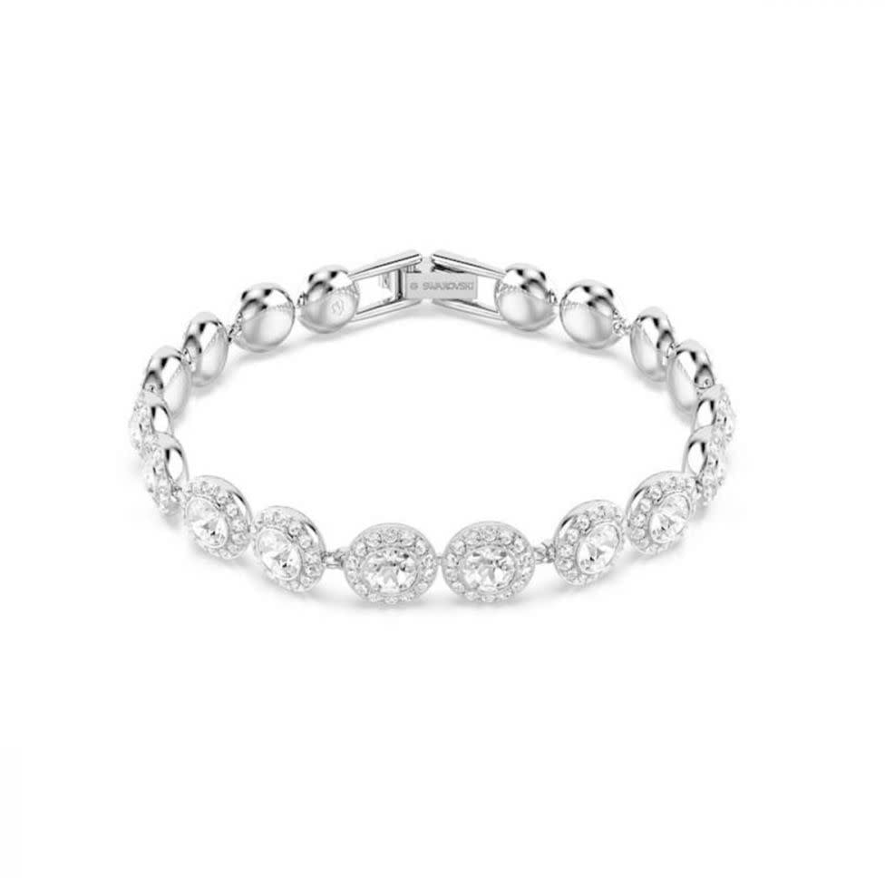 Swarovski Swarovski Armband 5682279 Una Angelic Zilver Kleurig 15.5 - 17.8 cm Divers