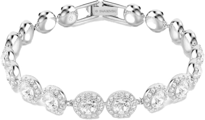 Swarovski Swarovski Armband 5682279 Una Angelic Zilver Kleurig 15.5 - 17.8 cm Divers