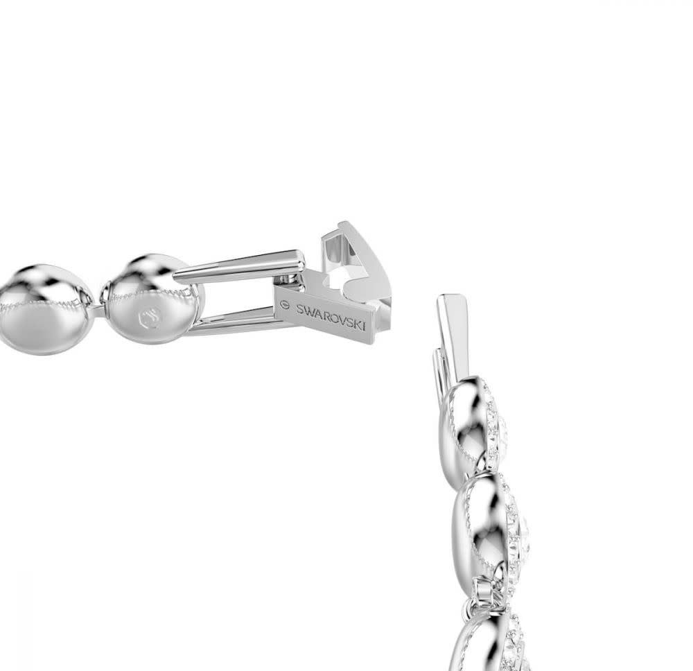 Swarovski Swarovski Armband 5682279 Una Angelic Zilver Kleurig 15.5 - 17.8 cm Divers