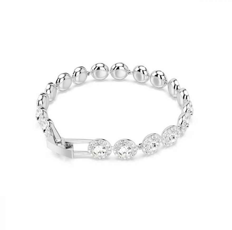 Swarovski Swarovski Armband 5682279 Una Angelic Zilver Kleurig 15.5 - 17.8 cm Divers