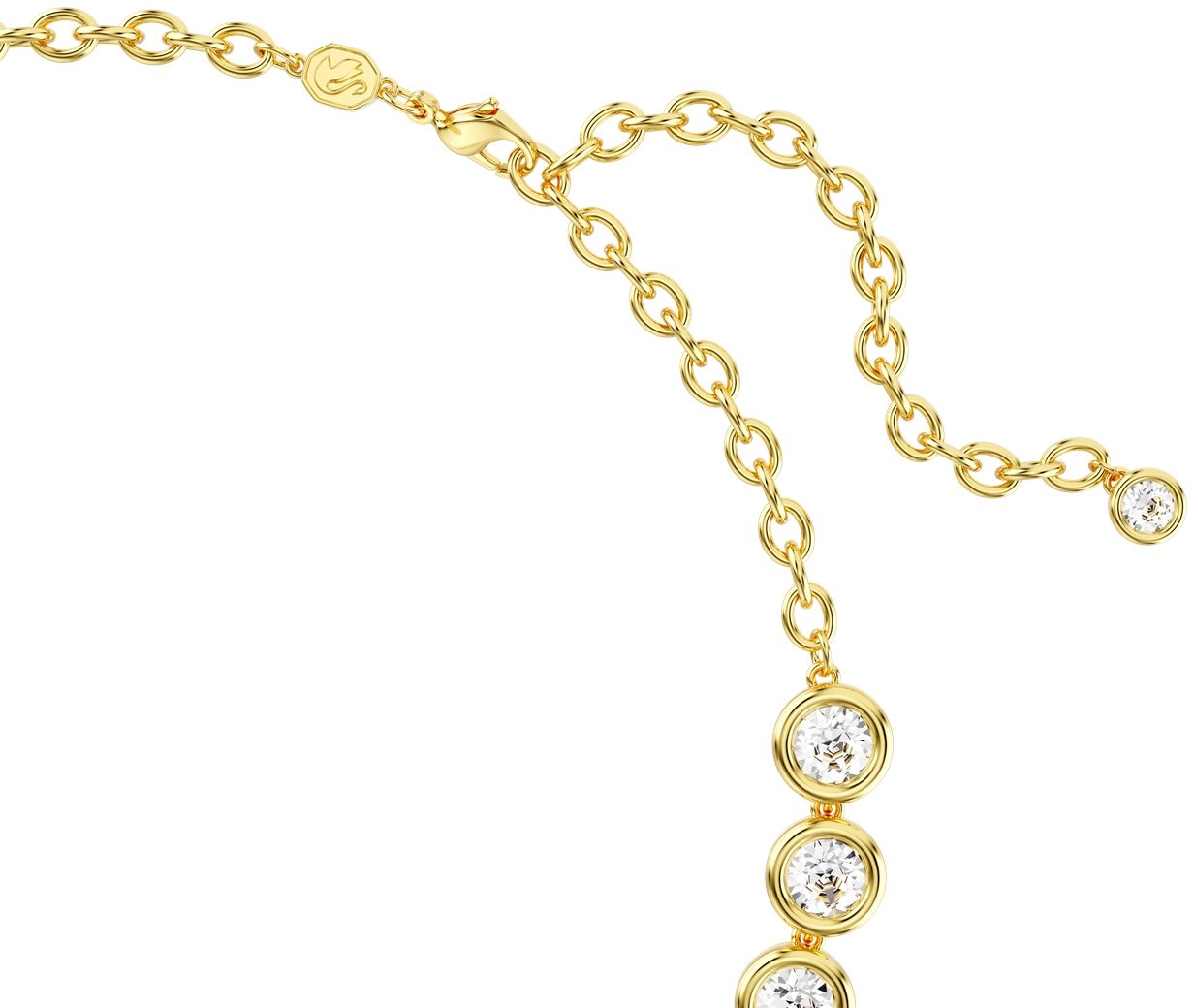 Swarovski Imber Ketting met Kristal Goud