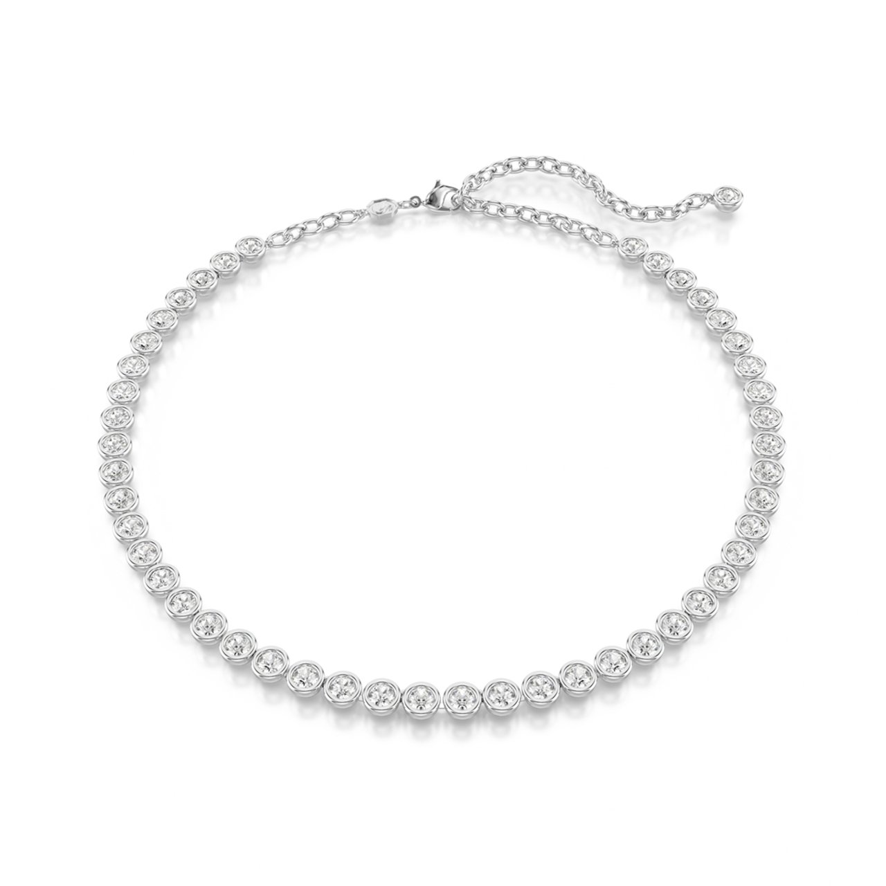 Swarovski Imber Ketting met Kristal Zilver