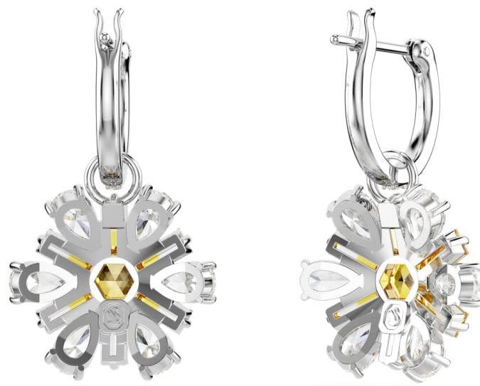 Swarovski Swarovski Oorbellen 5683243 Idyllia Gele Bloem Divers