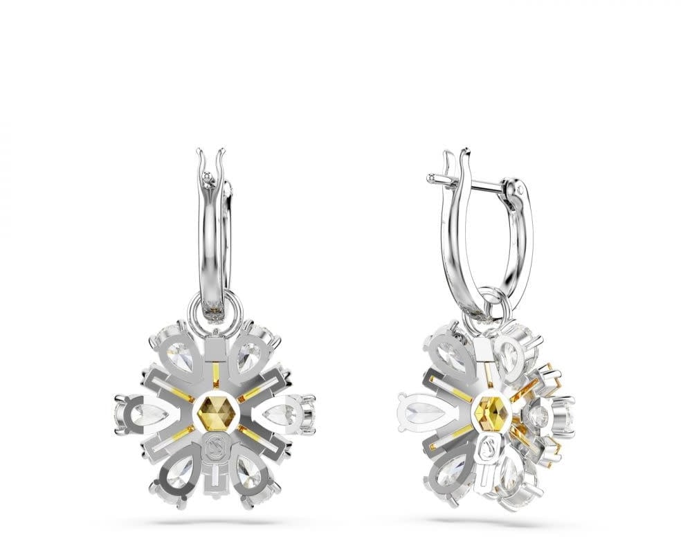 Swarovski Swarovski Oorbellen 5683243 Idyllia Gele Bloem Divers