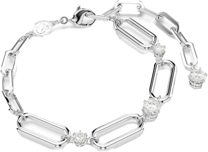 Swarovski Swarovski Armband 5683353 Constella Zivlerkelurig met Swarovski Kristallen 15.5 - 20cm Zilver