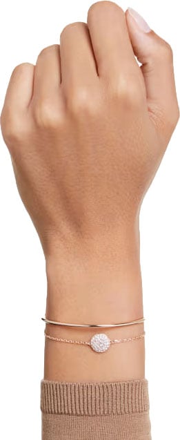 Swarovski 5683452 Sublima Rosekleurig Dubbel met Zirkonia Goud