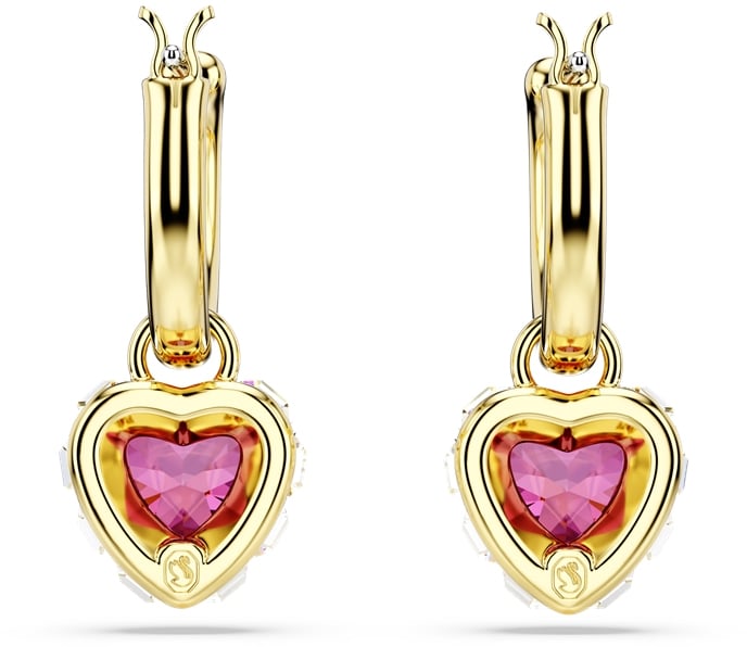 Swarovski Chroma Oorhangers met Kristal Goud