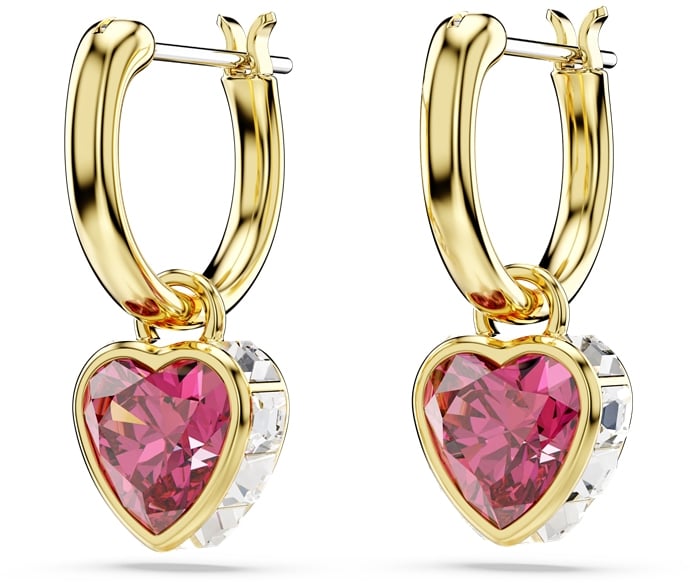 Swarovski Chroma Oorhangers met Kristal Goud