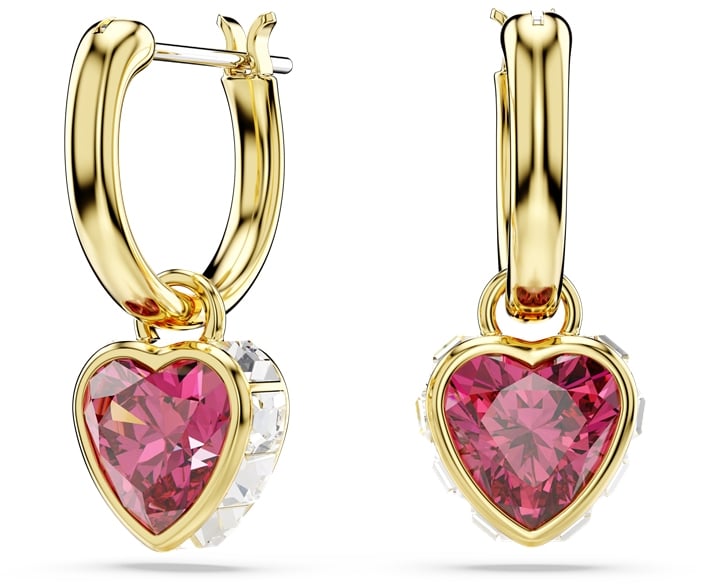 Swarovski Chroma Oorhangers met Kristal Goud