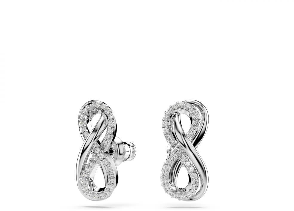 Swarovski Swarovski Oorbellen 5687269 Hyperbola Infinity Zilverkleurig Divers