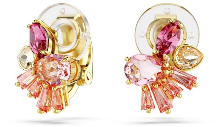 Swarovski Gema Oorbellen met Kristal Goud