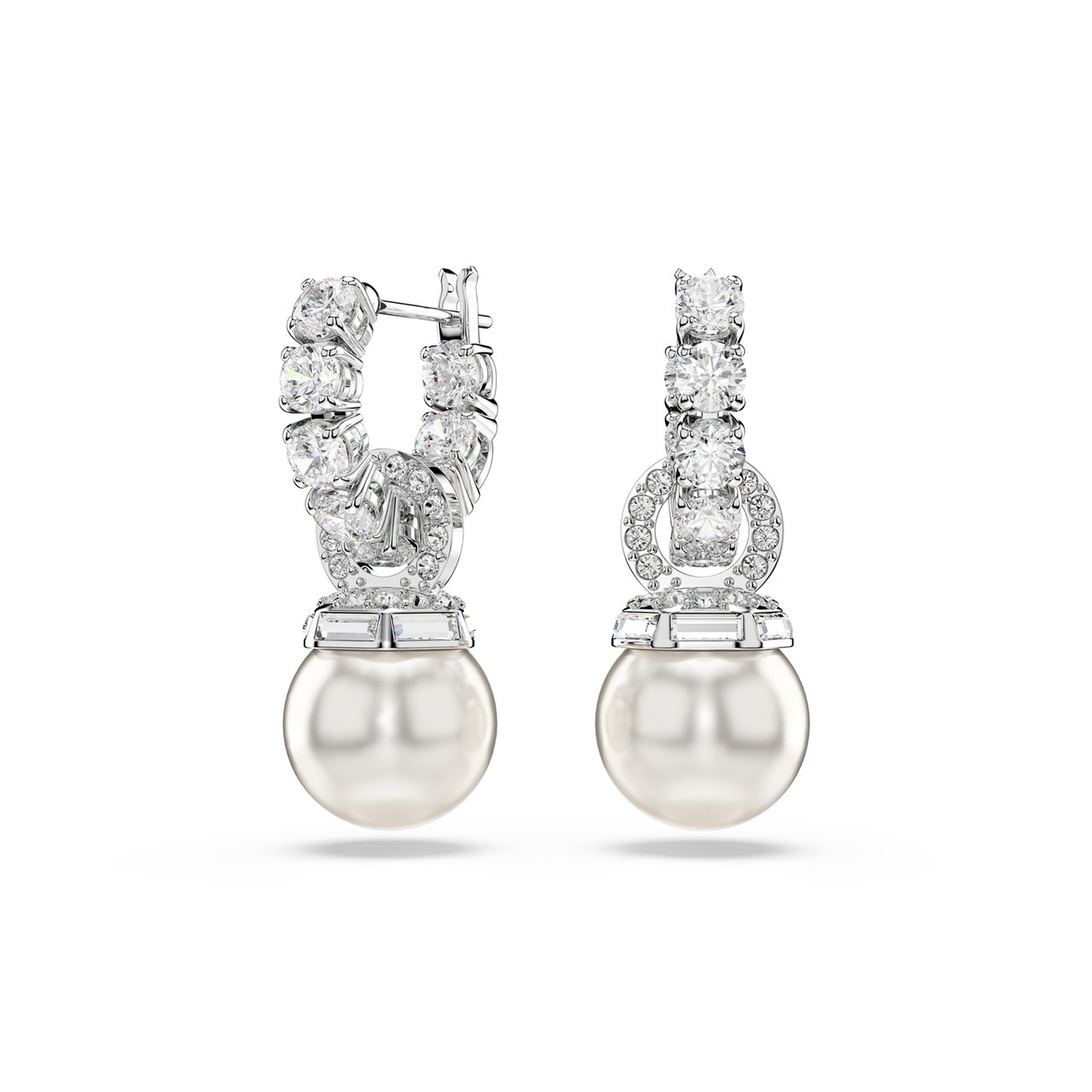 Swarovski Matrix Oorbellen met Kristal Divers