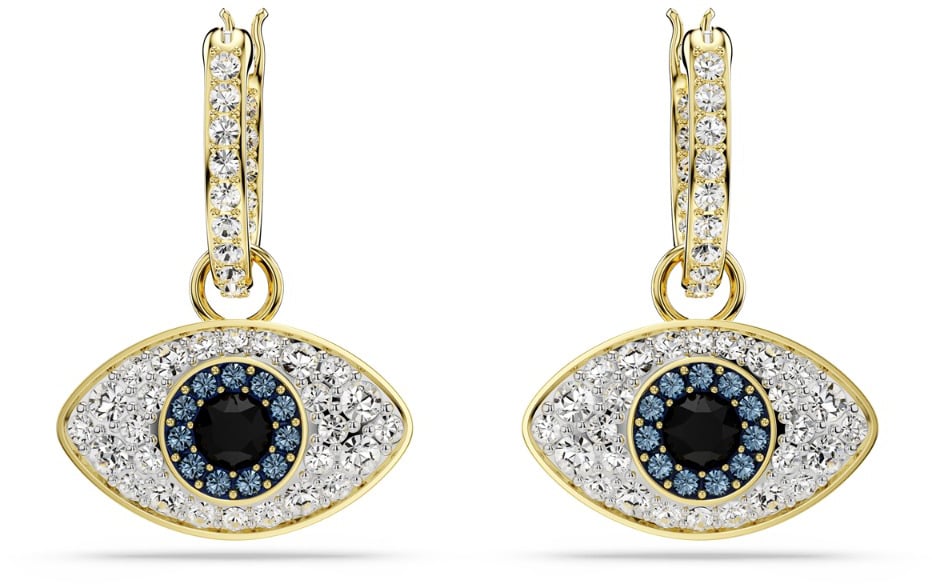 Swarovski Symbolica Oorknoppen met Kristal Goud