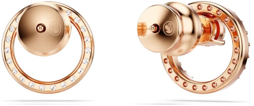 Swarovski Oorbellen 5692263 Constella Rosekleurig met Zirkonia Goud