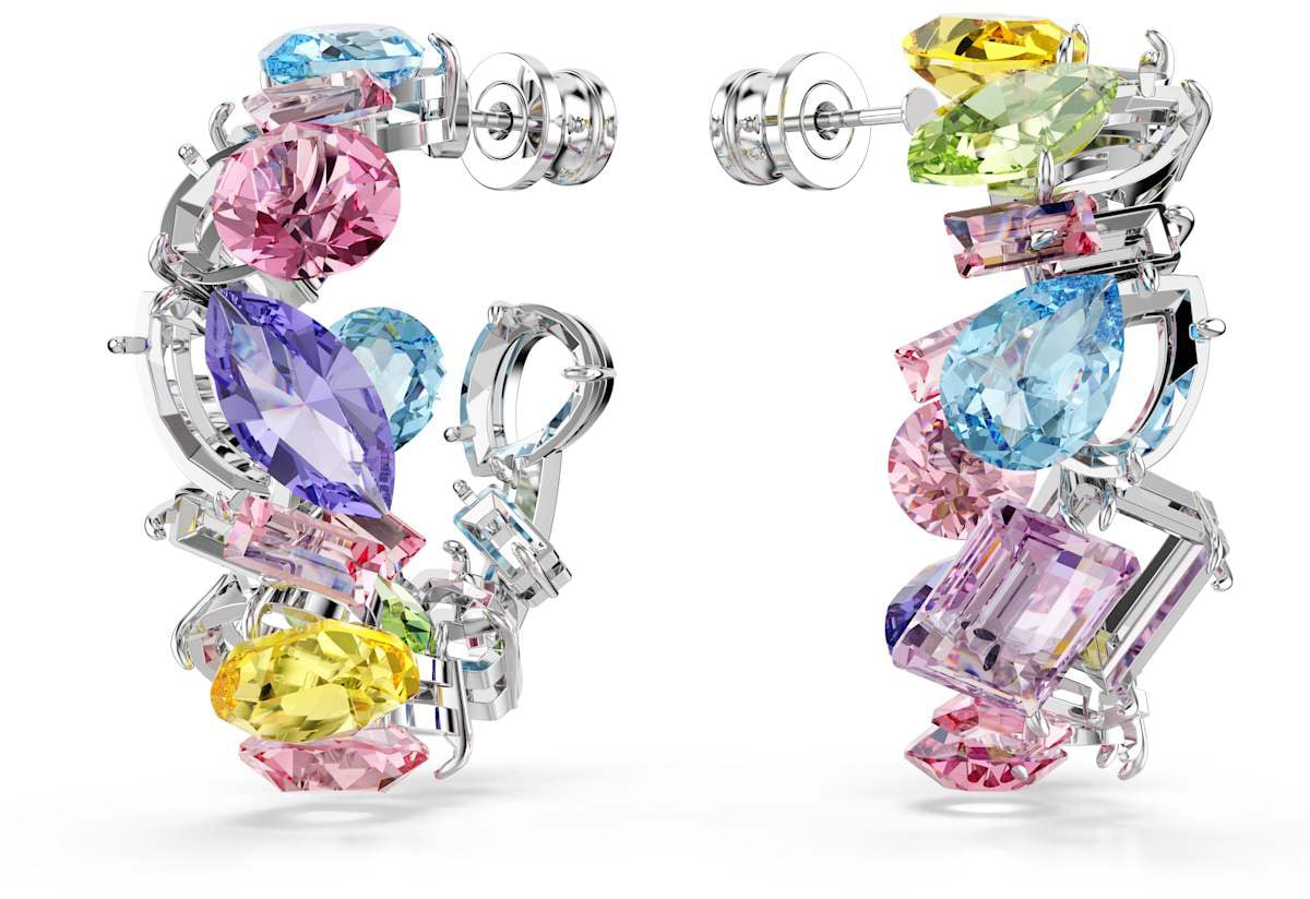 Swarovski Gema Oorbellen met Kristal Zilver