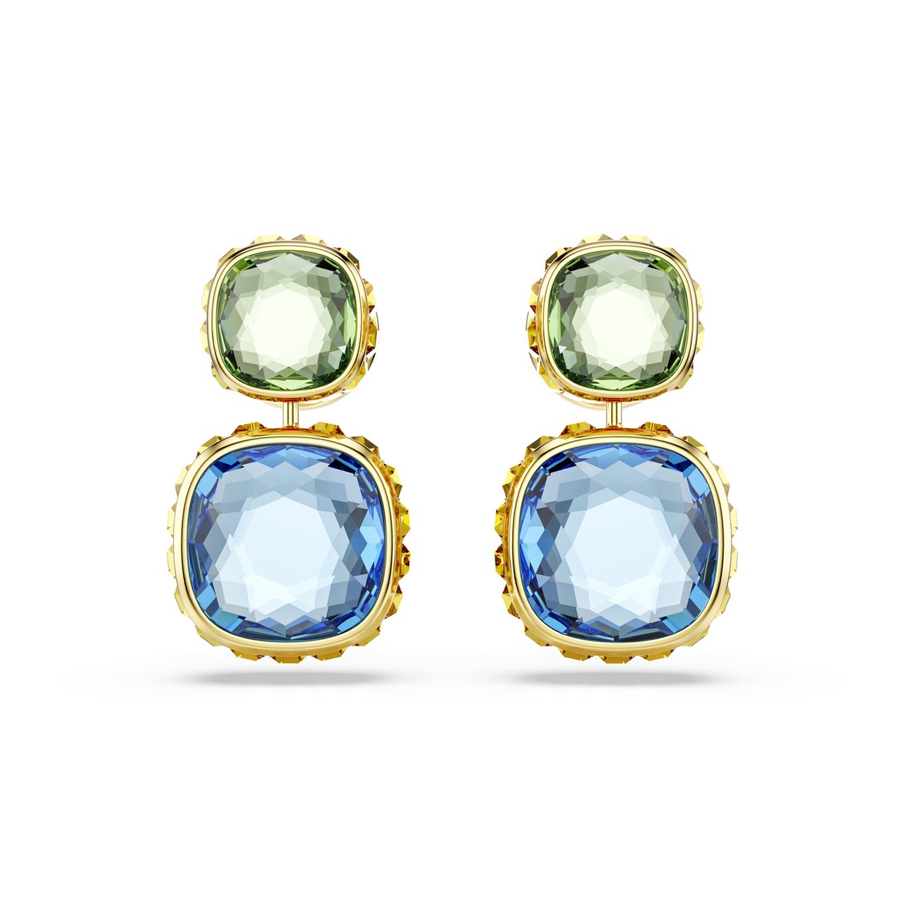 Swarovski Chroma Oorbellen met Kristal Divers