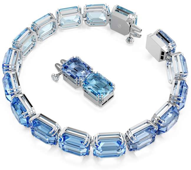 Swarovski Millenia Armband met Kristal Blauw