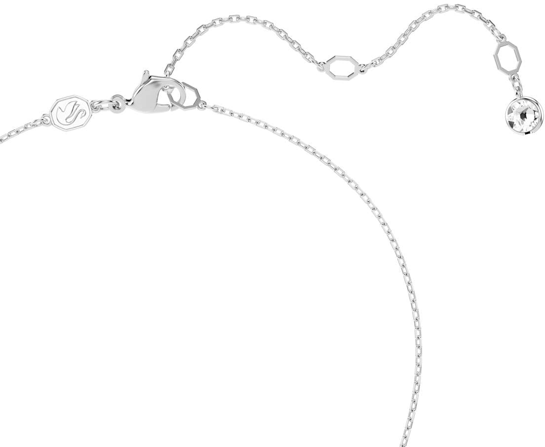 Swarovski Dextera Ketting met Kristal Zilver