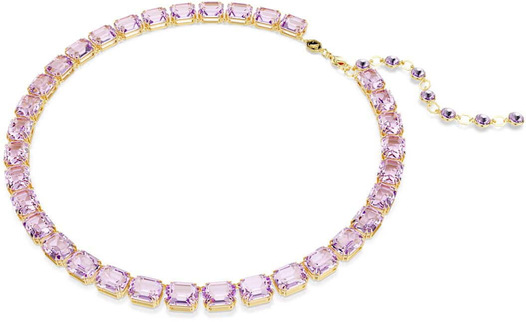 Swarovski Milnia Ketting met Kristal Goud