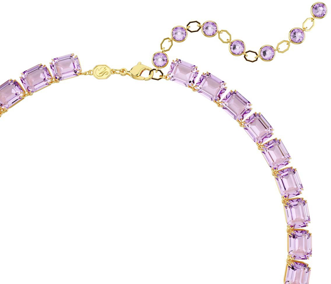 Swarovski Milnia Ketting met Kristal Goud